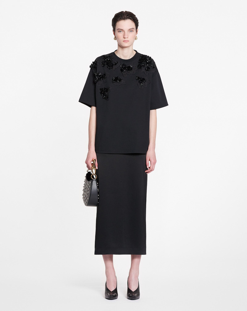 Lanvin LONG FLOWY SATIN SKIRT outlook