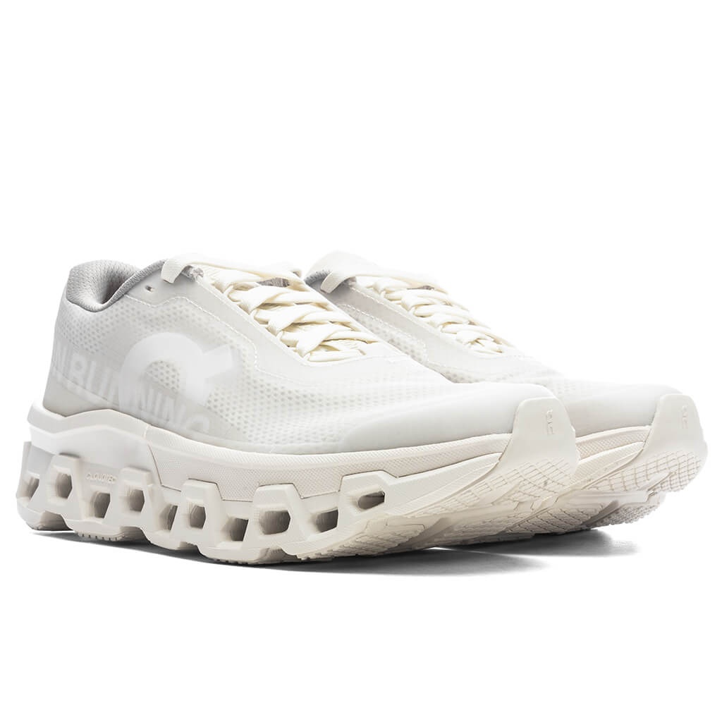 ON X INVINCIBLE WOMEN'S CLOUDMONSTER 2 - IVORY/WHITE - 2