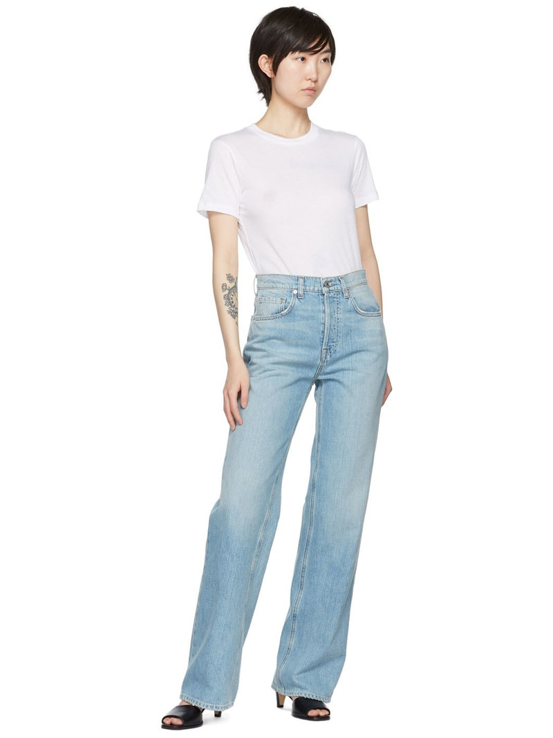 GRLFRND Blue Brooklyn Jeans outlook
