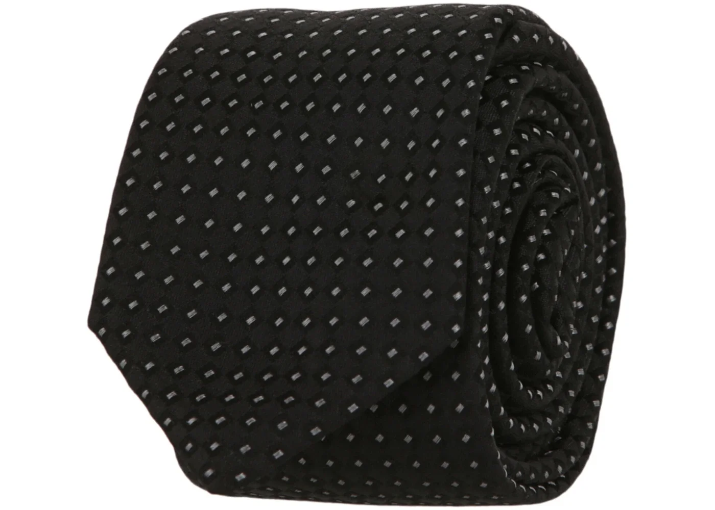 Givenchy Micro Design Silk Tie Black - 1