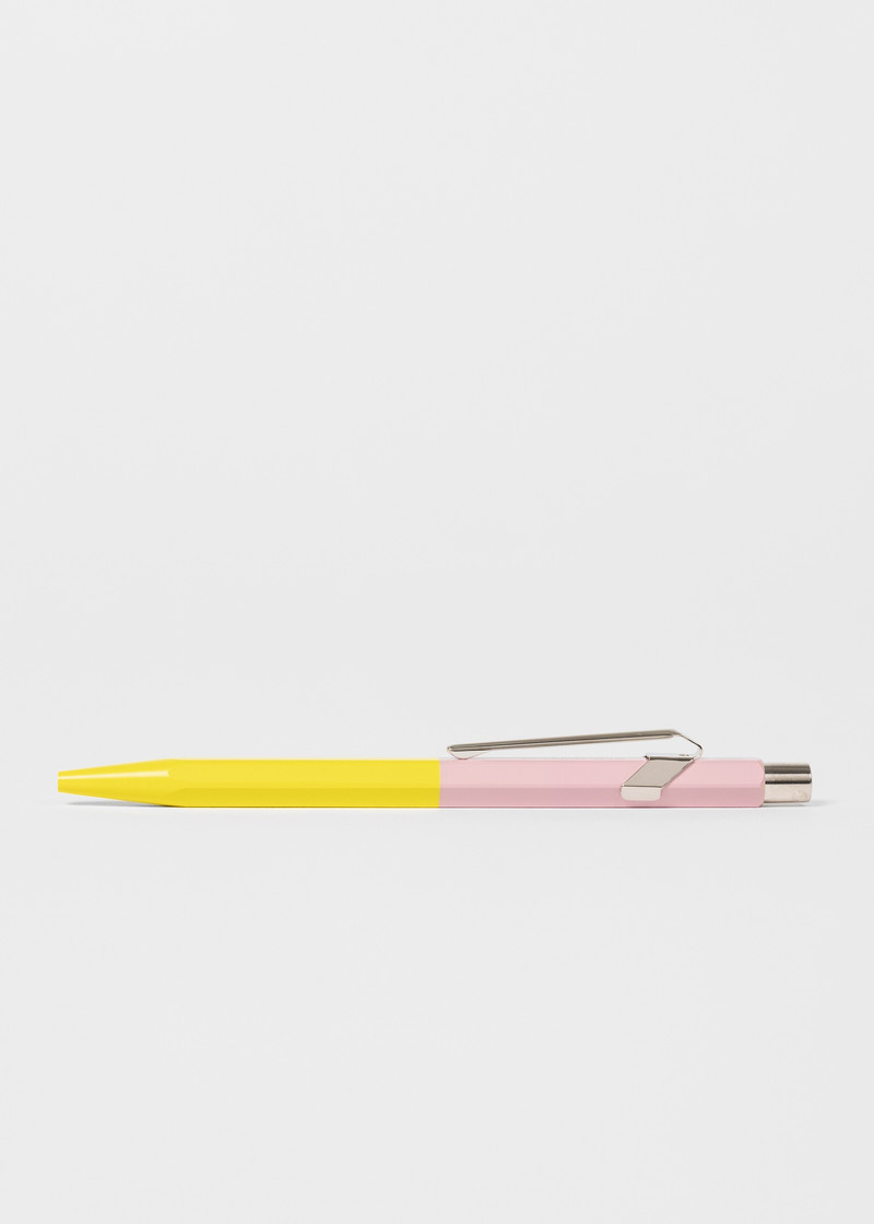 Caran d'Ache + Paul Smith - 849 Yellow & Pink Ballpoint Pen 4