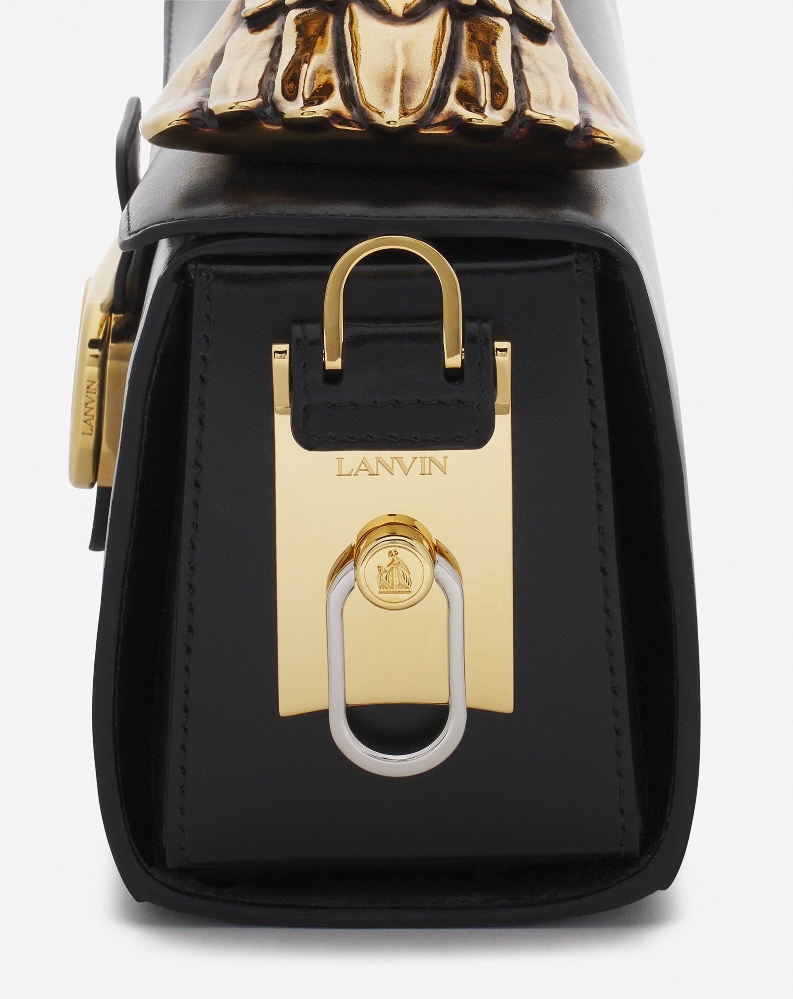 LANVIN X FUTURE PENCIL MM LEATHER BAG - 6