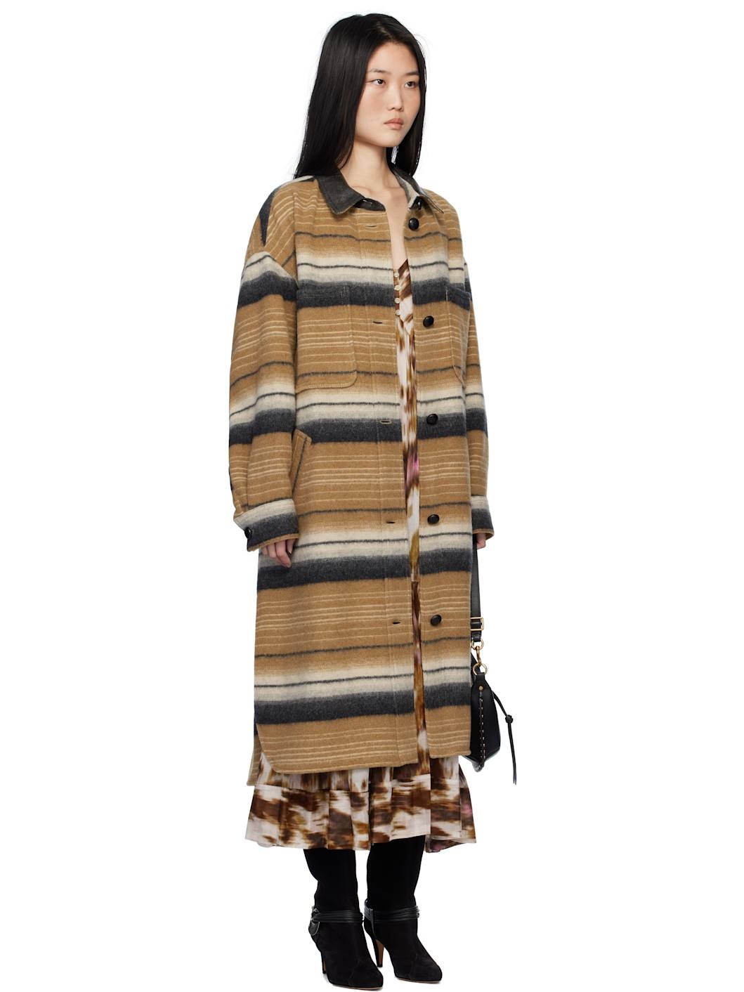 Brown Djila Coat - 2