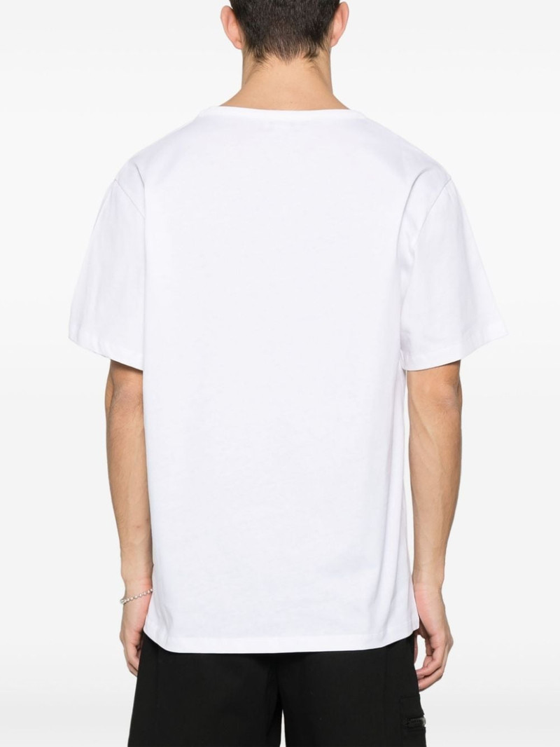 skull-print T-shirt 4