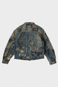 Kapital BORO SPRING 1ST JKT - INDIGO | REVERSIBLE