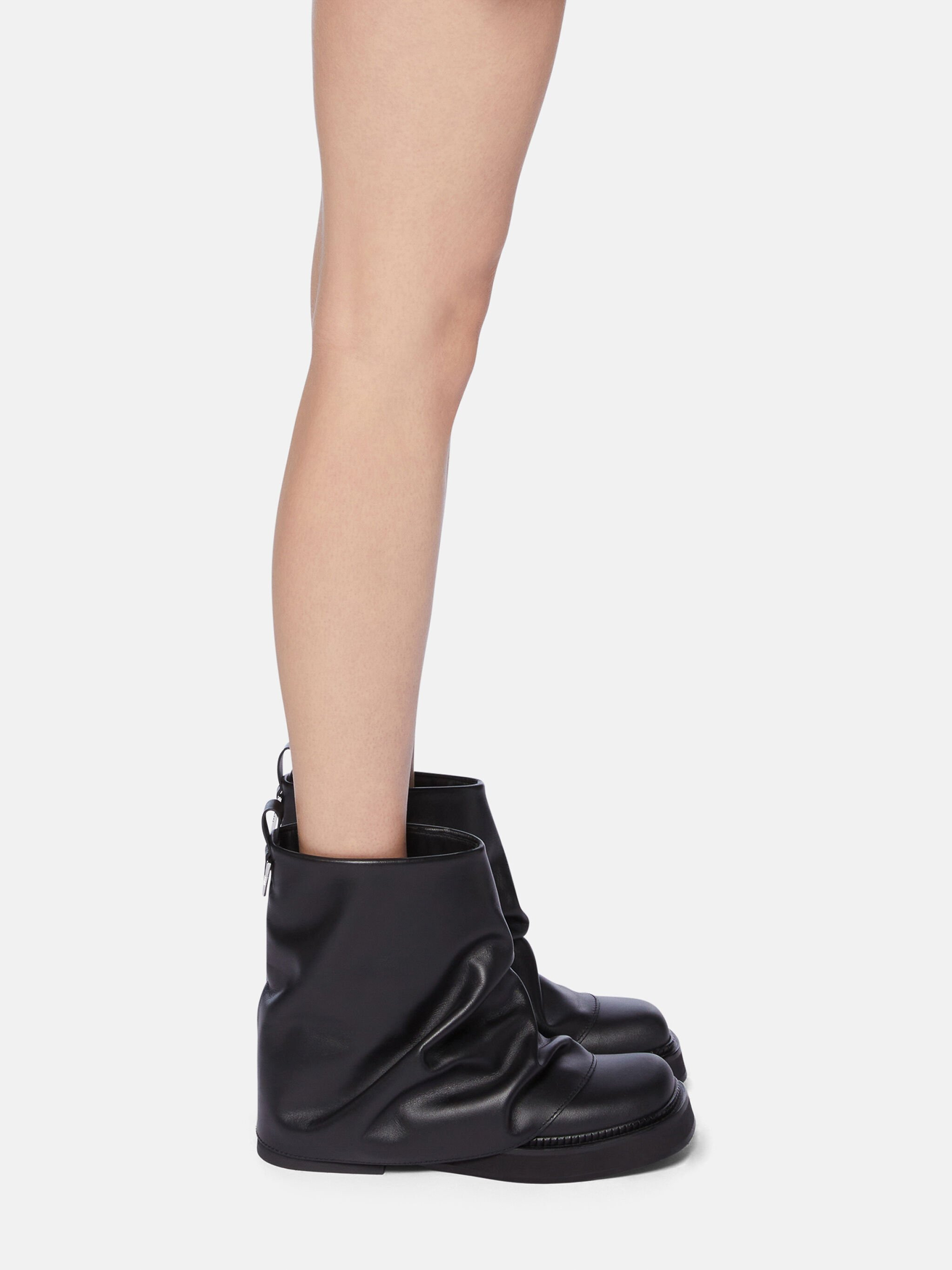 ''MINI ROBIN'' BLACK COMBAT BOOT - 2