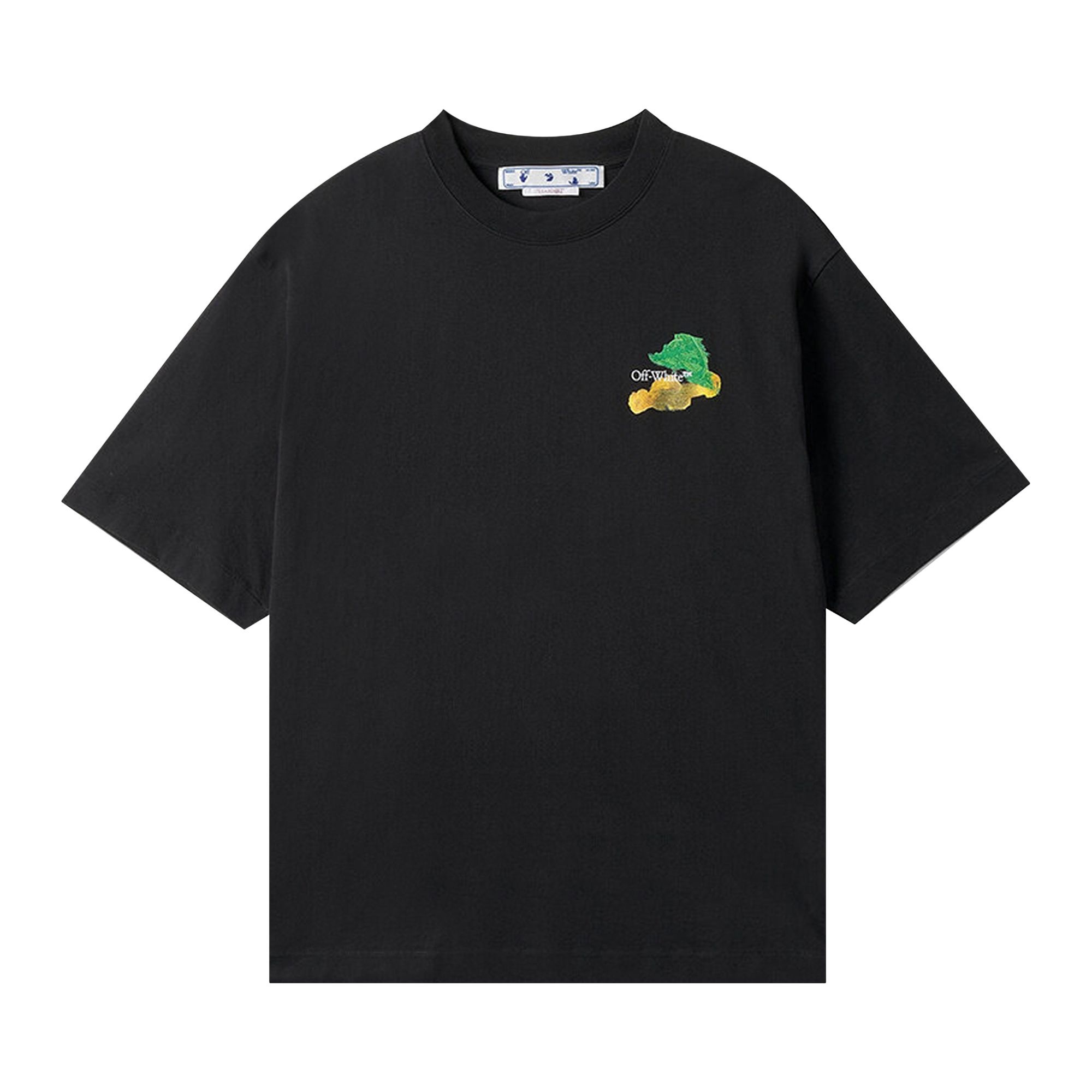 Off-White Brush Arrow Over Skate Short-Sleeve Tee 'White/Multicolor' - 1