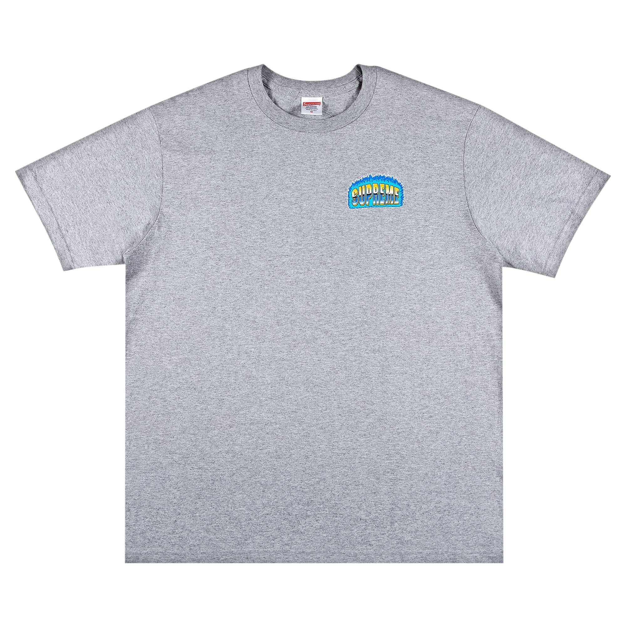 Supreme Chrome Tee 'Heather Grey' - 1