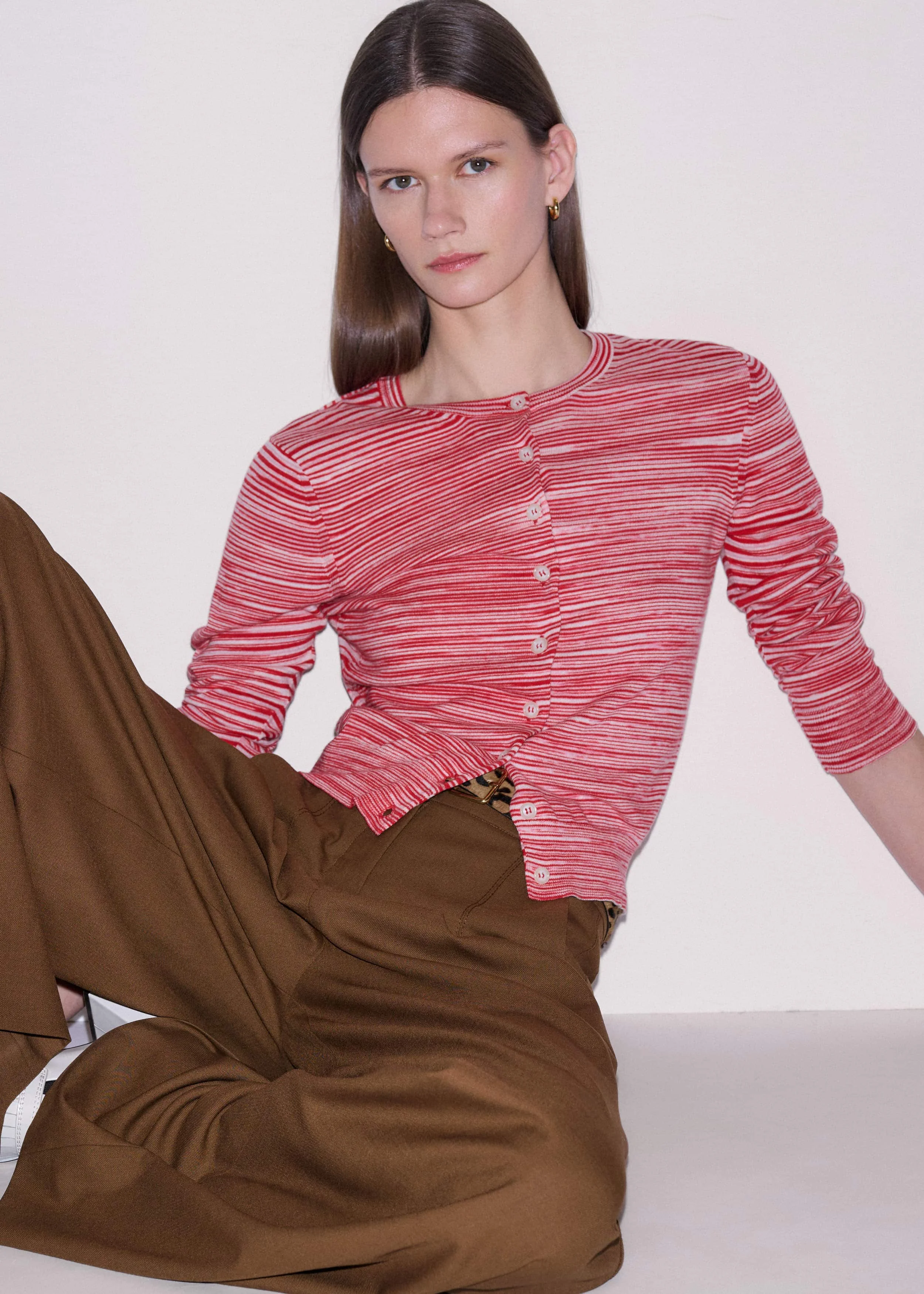 Slim Fit Cardigan - 1