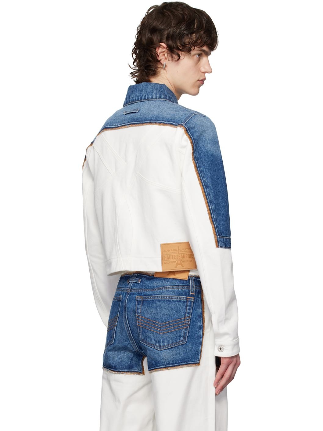 Blue & White 'The Petit Grand' Denim Jacket - 3