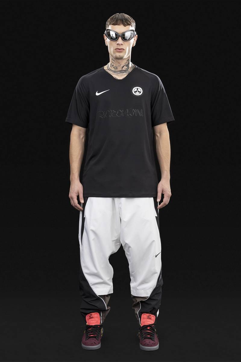 GGG-T1-010 Nike® Acronym® Stadium Jersey Black/Black 1