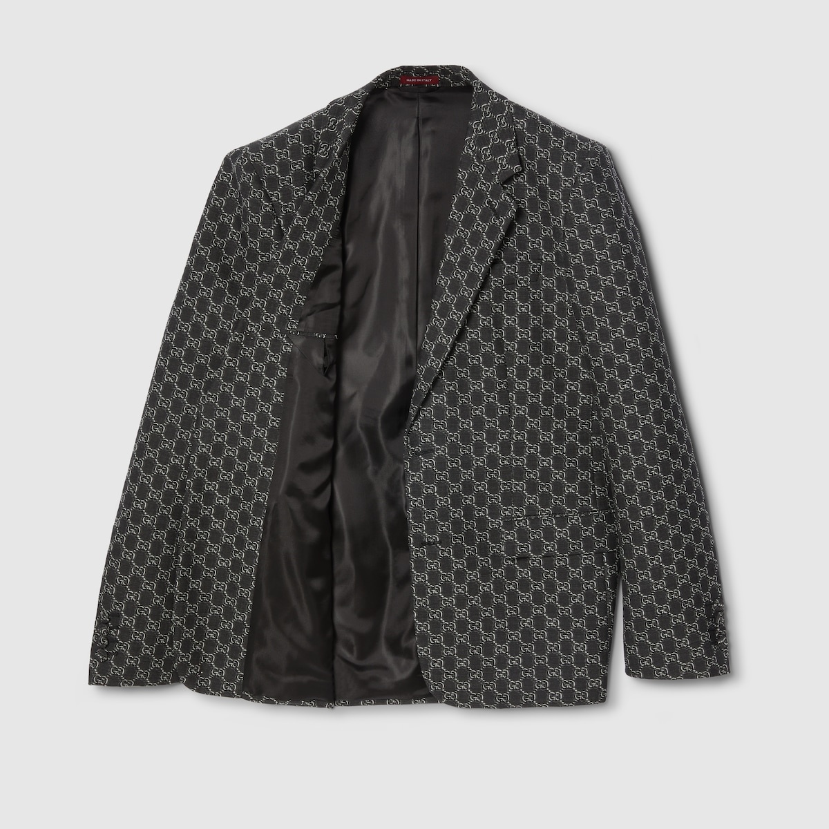 GG wool jacket with optical effect - 8