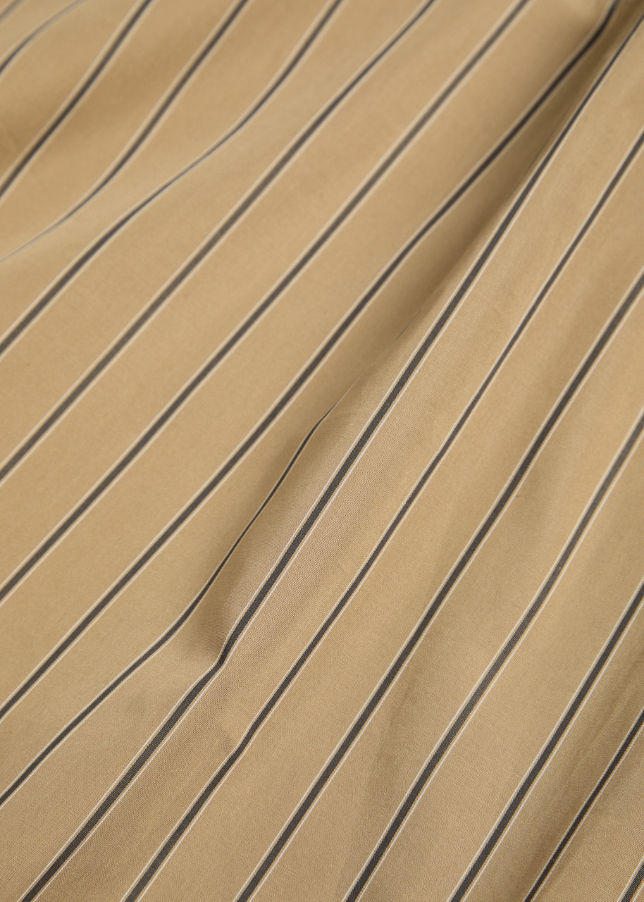 Vince Striped Cotton-poplin Popover Shirt - 5