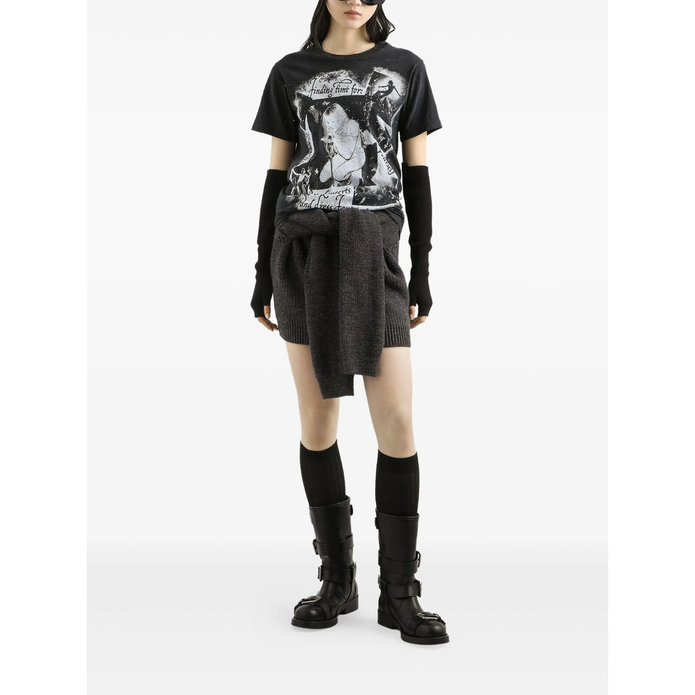 Dolce & Gabbana Black Tops - T-Shirts & Jerseys Women - 2