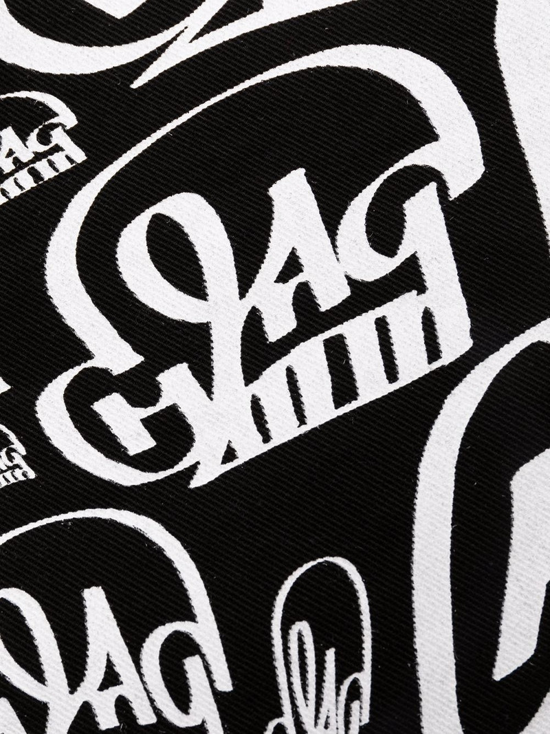 x Katsu printed straight-leg jeans 6