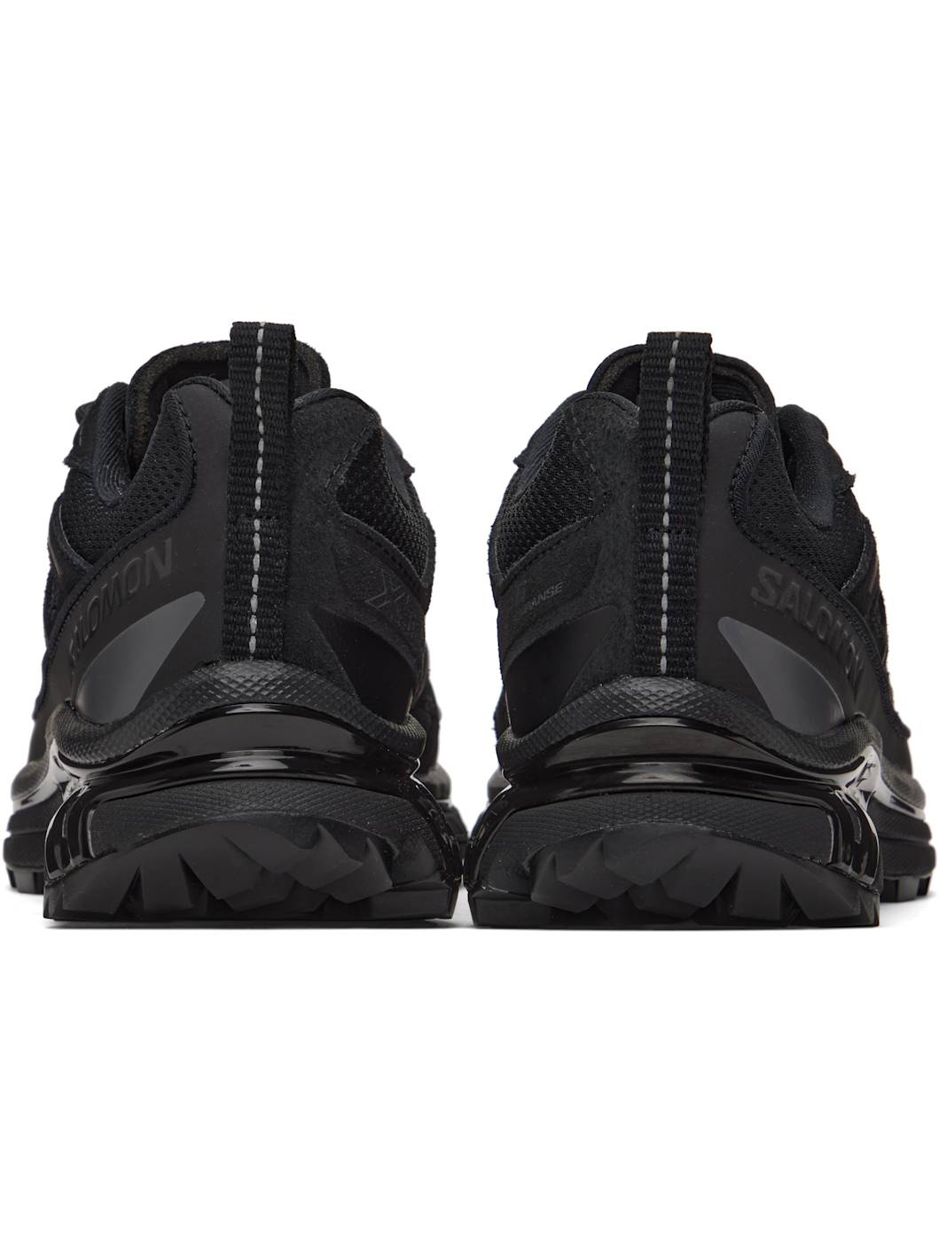Black XT-6 Expanse Leather Sneakers - 2