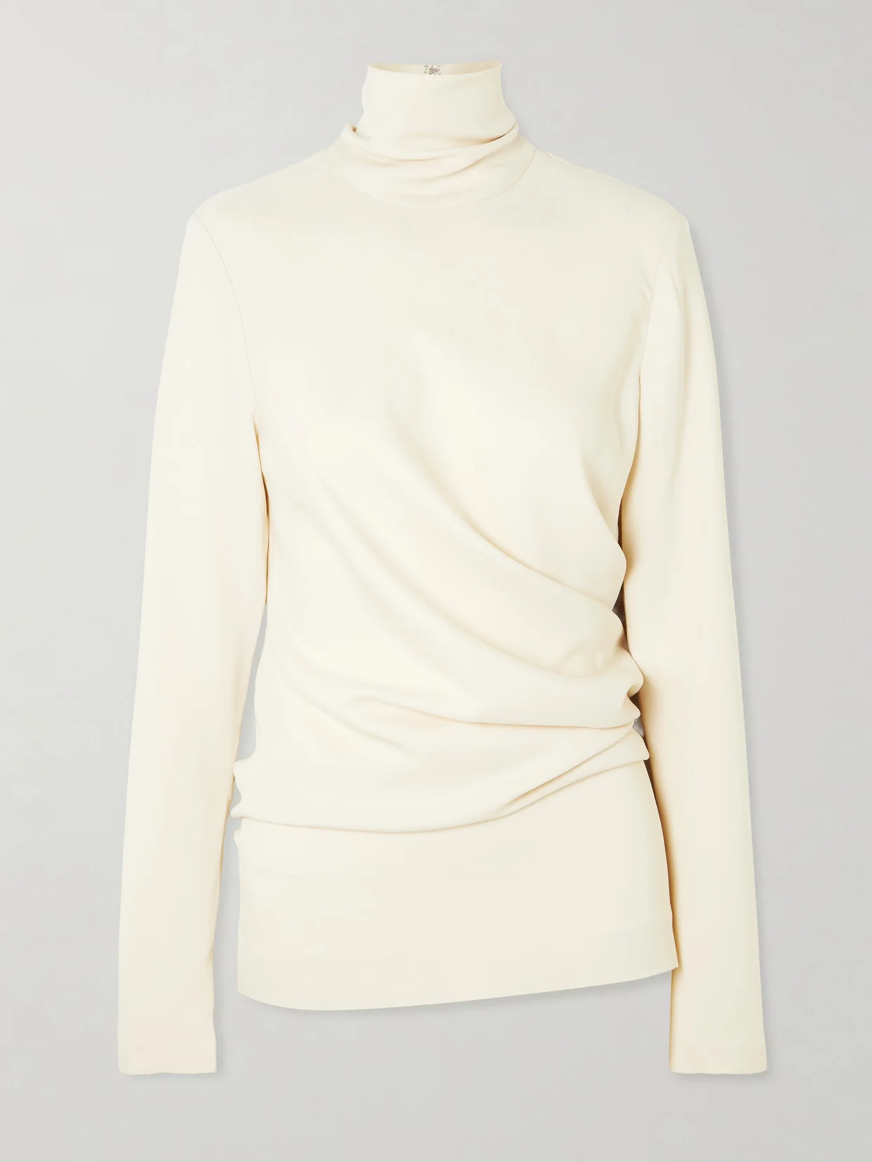 Knitted Turtleneck Sweater - 1