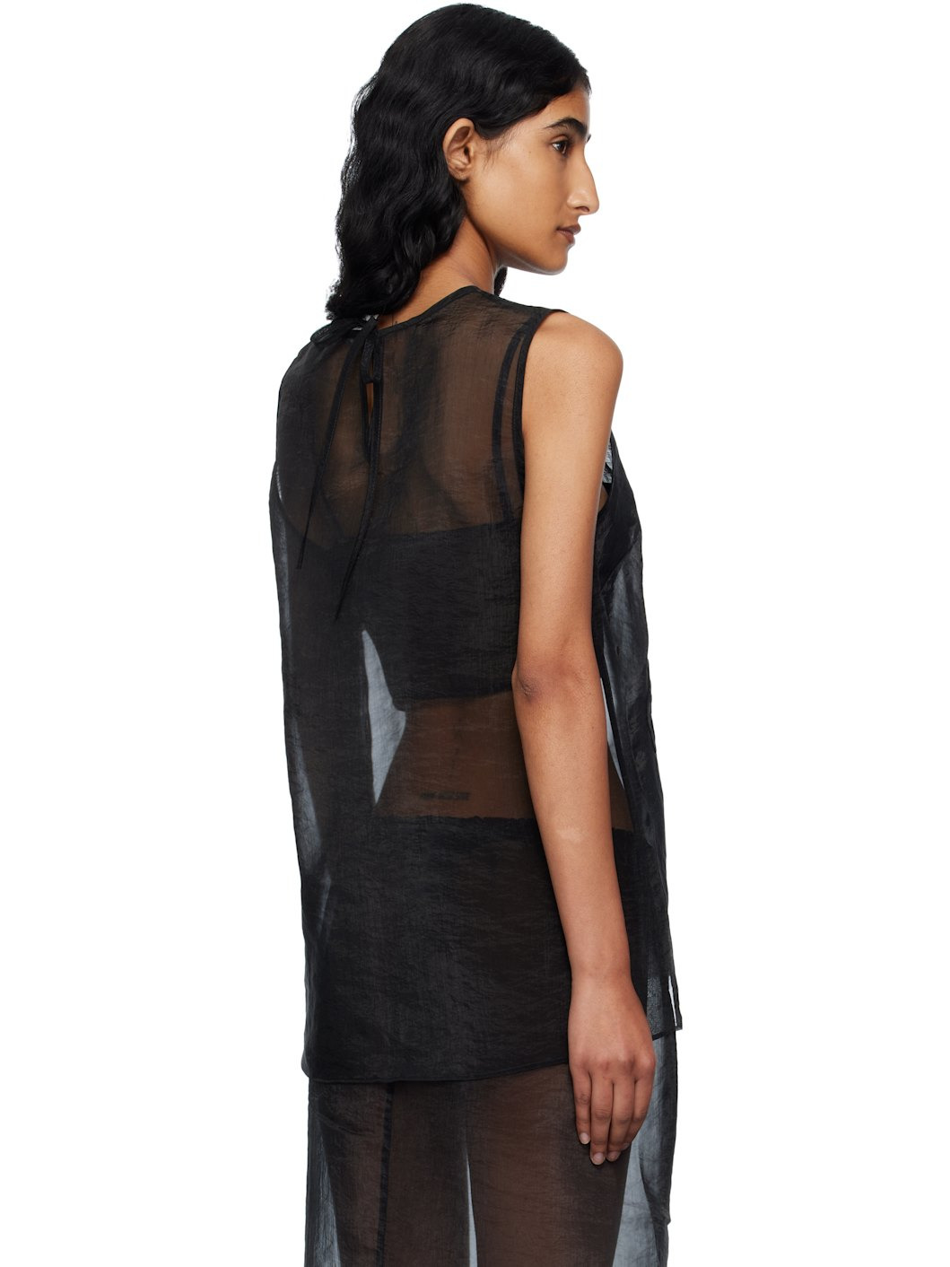 Black Alba Tank Top - 3