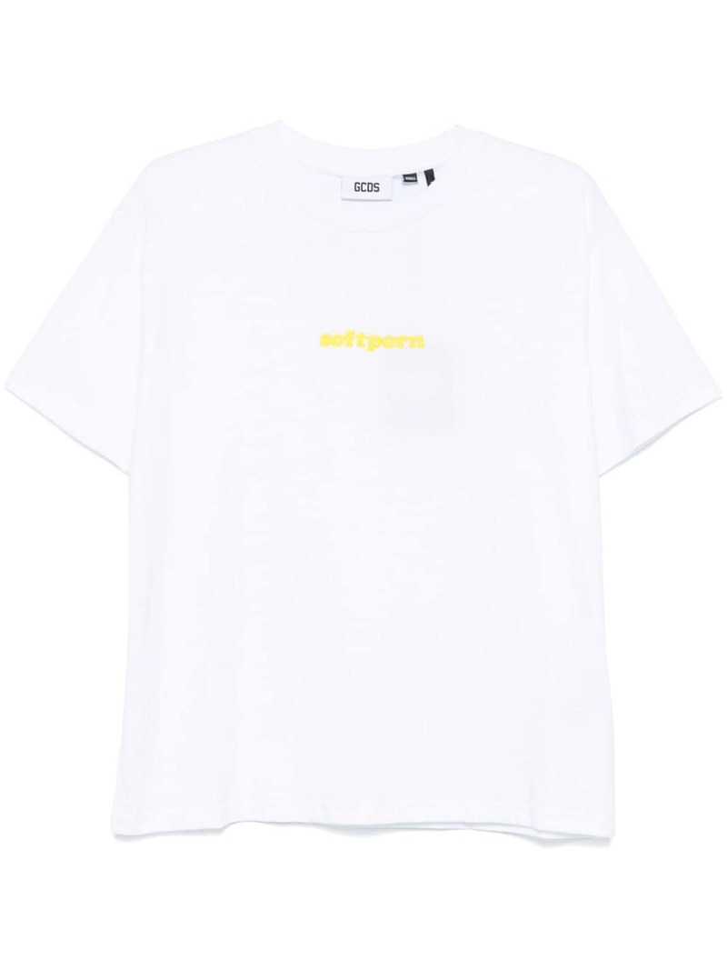 embroidered-motif T-shirt 1