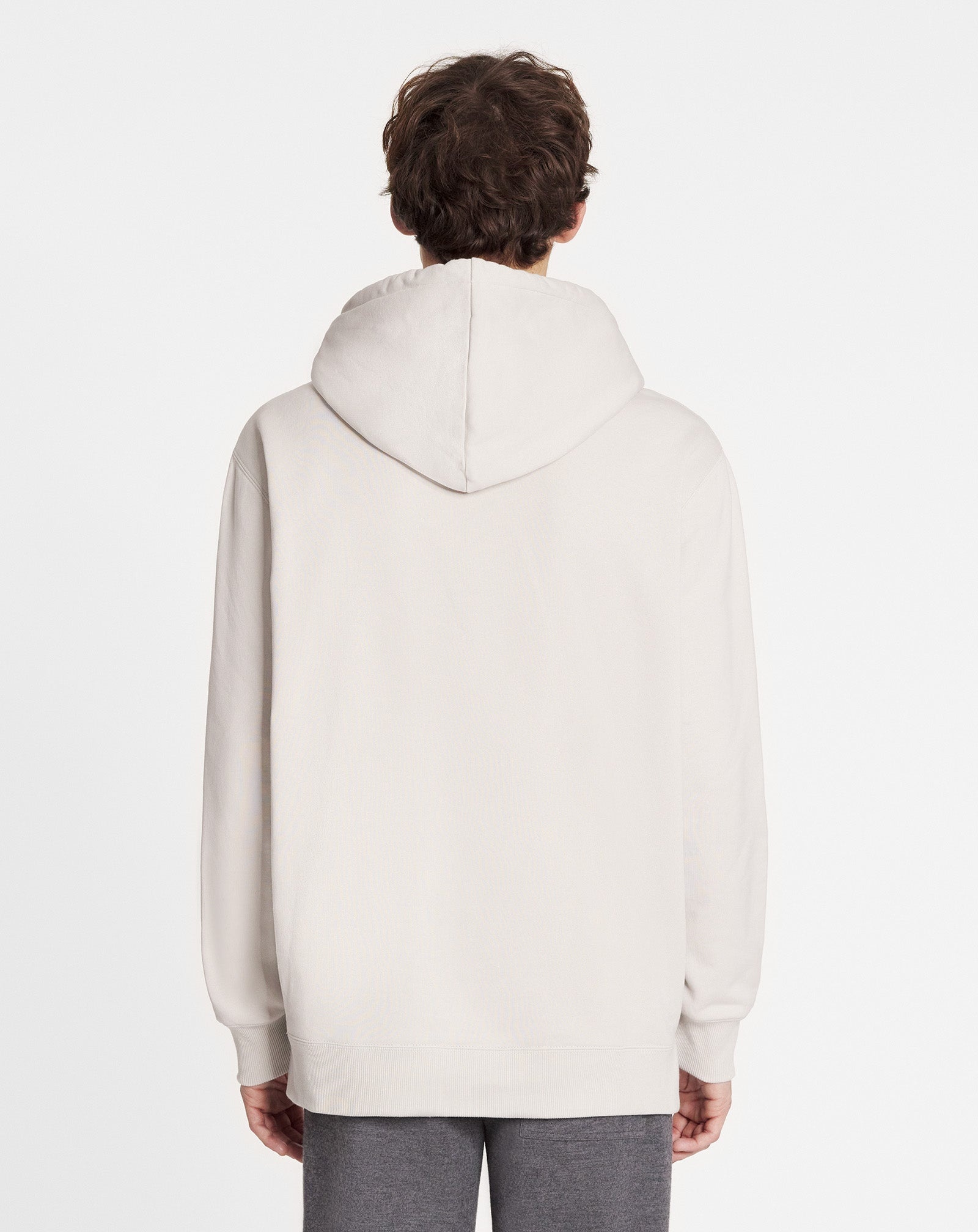 OVERSIZED EMBROIDERED LANVIN PARIS HOODIE - 5