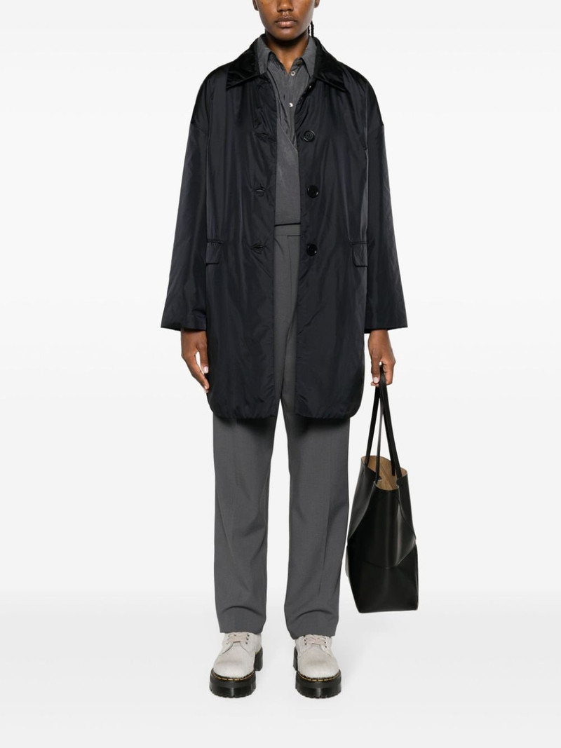 Aspesi buttoned-up padded trench coat outlook