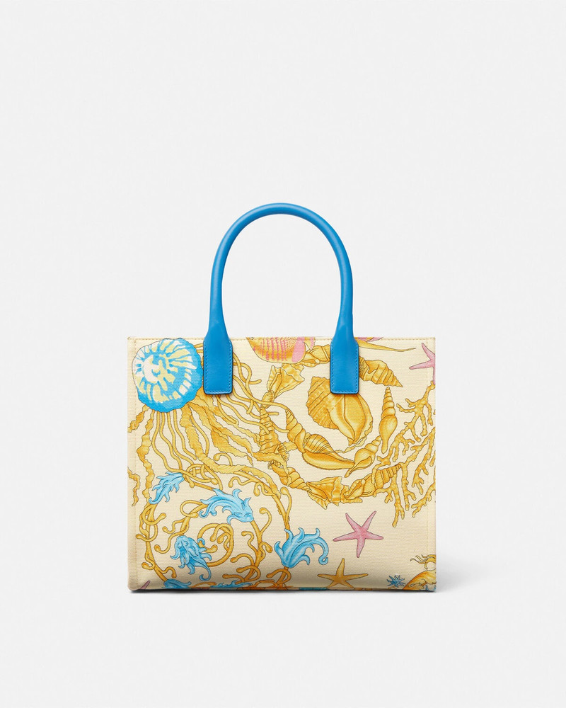 VERSACE Underwater Barocco La Medusa Small Tote Bag outlook