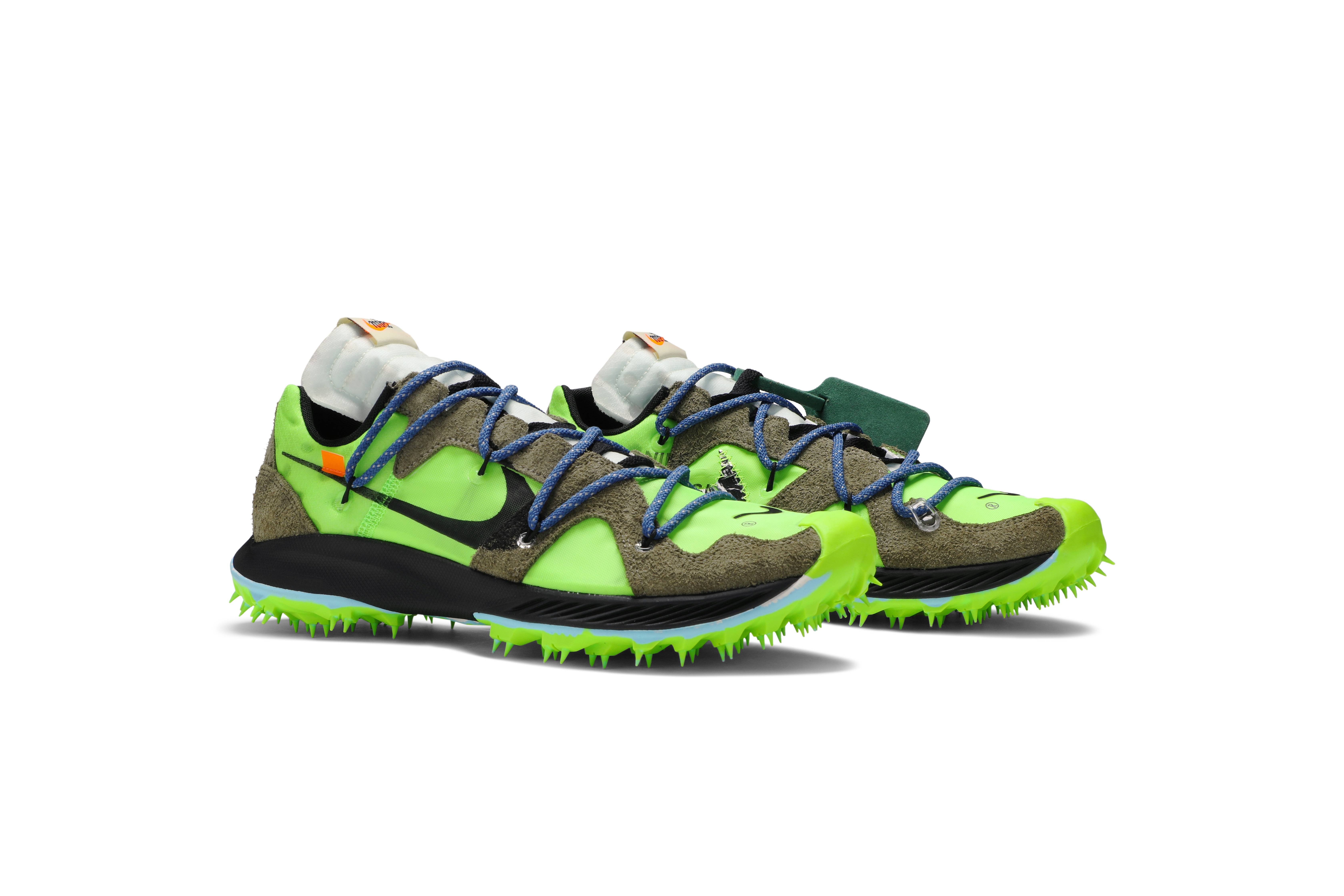 Off-White x Wmns Air Zoom Terra Kiger 5 'Athlete in Progress - Electric Green' - 8