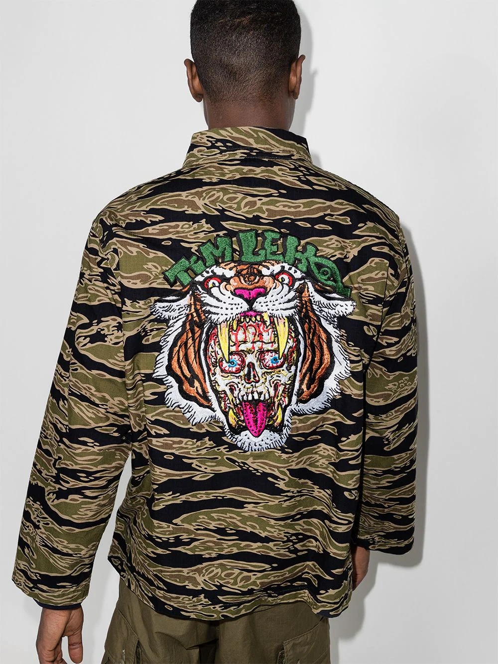 x Tim Lehi Tigercamo shirt jacket - 3