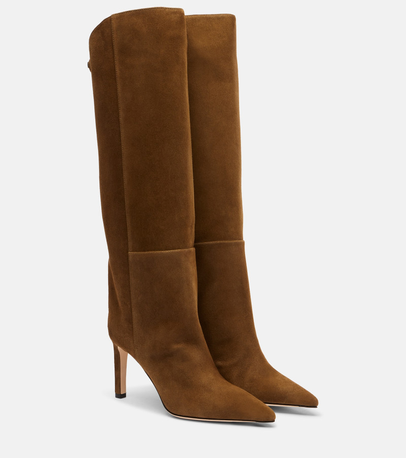 Alizze 85 suede knee-high boots 1
