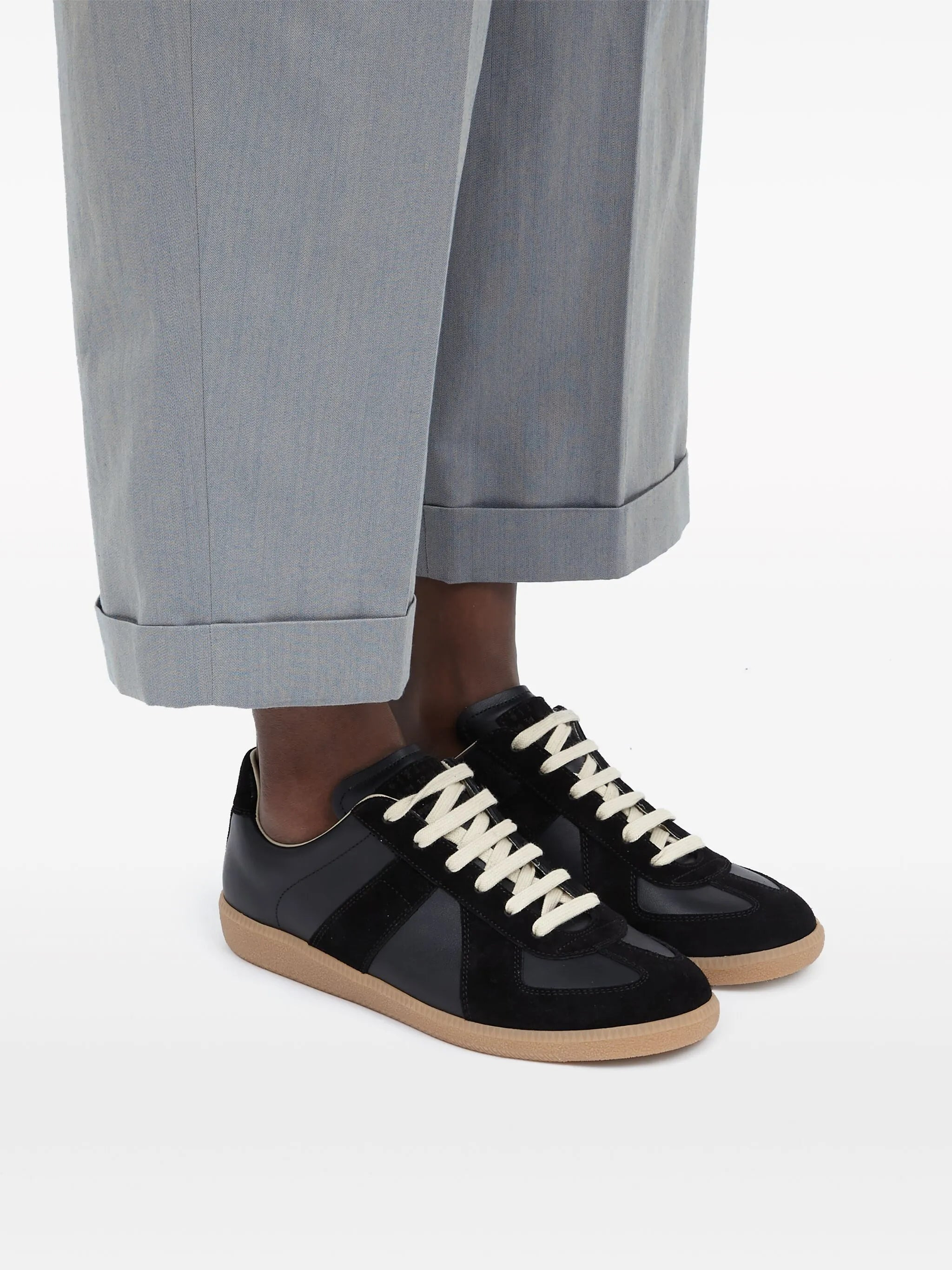 Maison Margiela Replica Low-top Leather Sneakers - 4