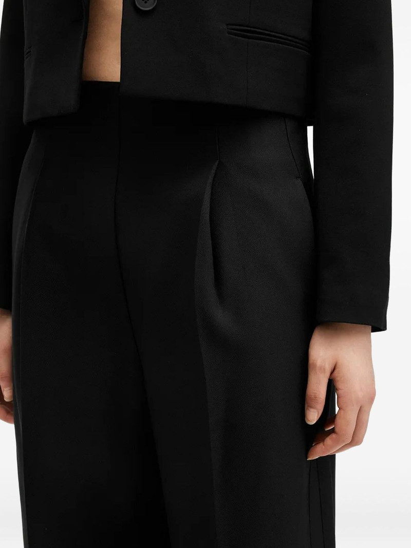 pleat-detail trousers 5