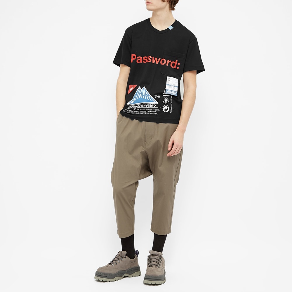 Maison MIHARA YASUHIRO Password Pocket Tee - 6