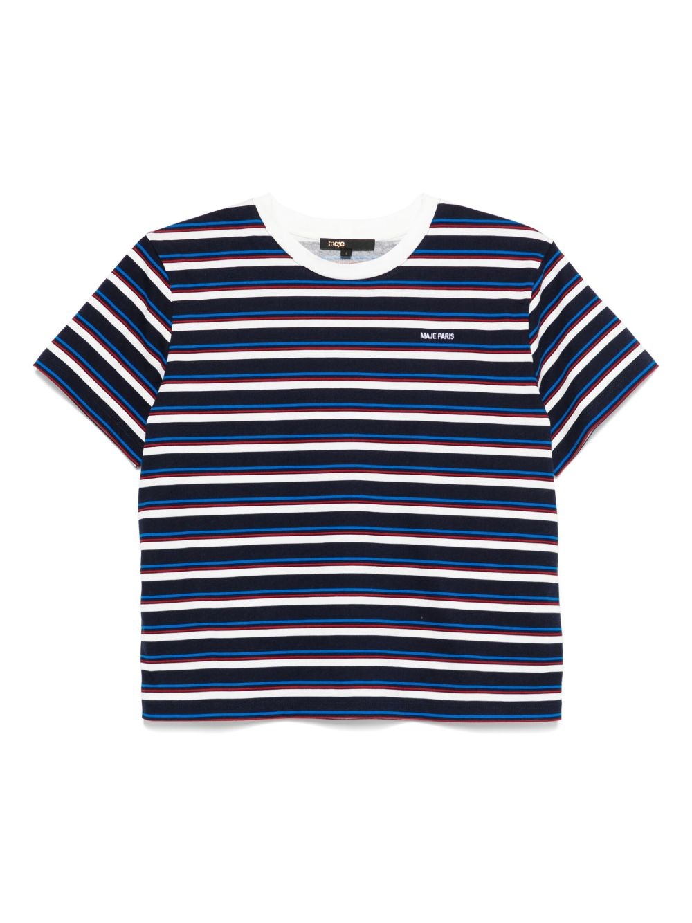 striped T-shirt - 1