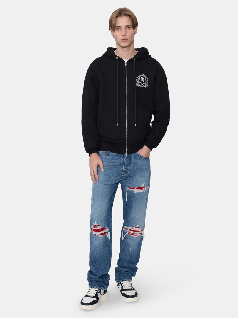 AMIRI MA CREST ZIP HOODIE outlook