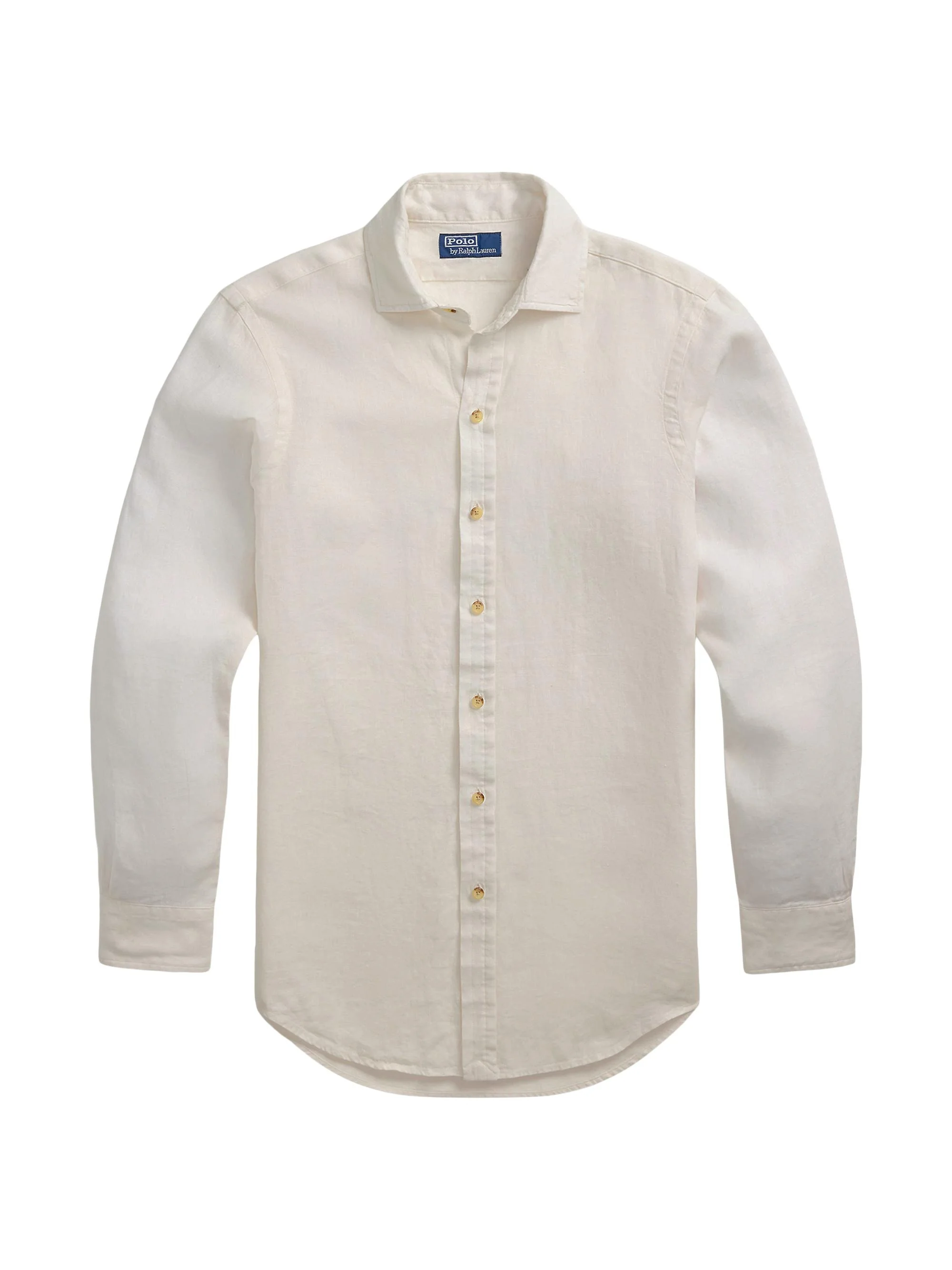 Men's Classic-Fit Linen Shirt - Deckwash White - 1