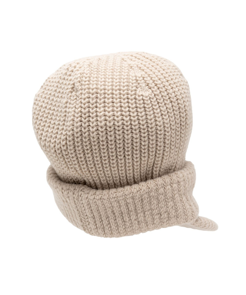 Masked Visor Knit Cap 18