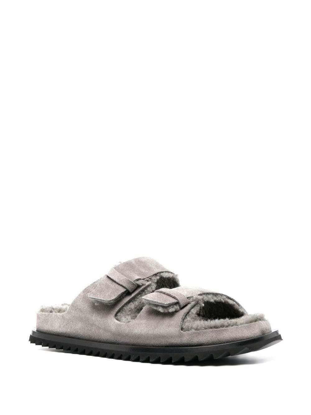 Introspectus 003 suede sandals - 2