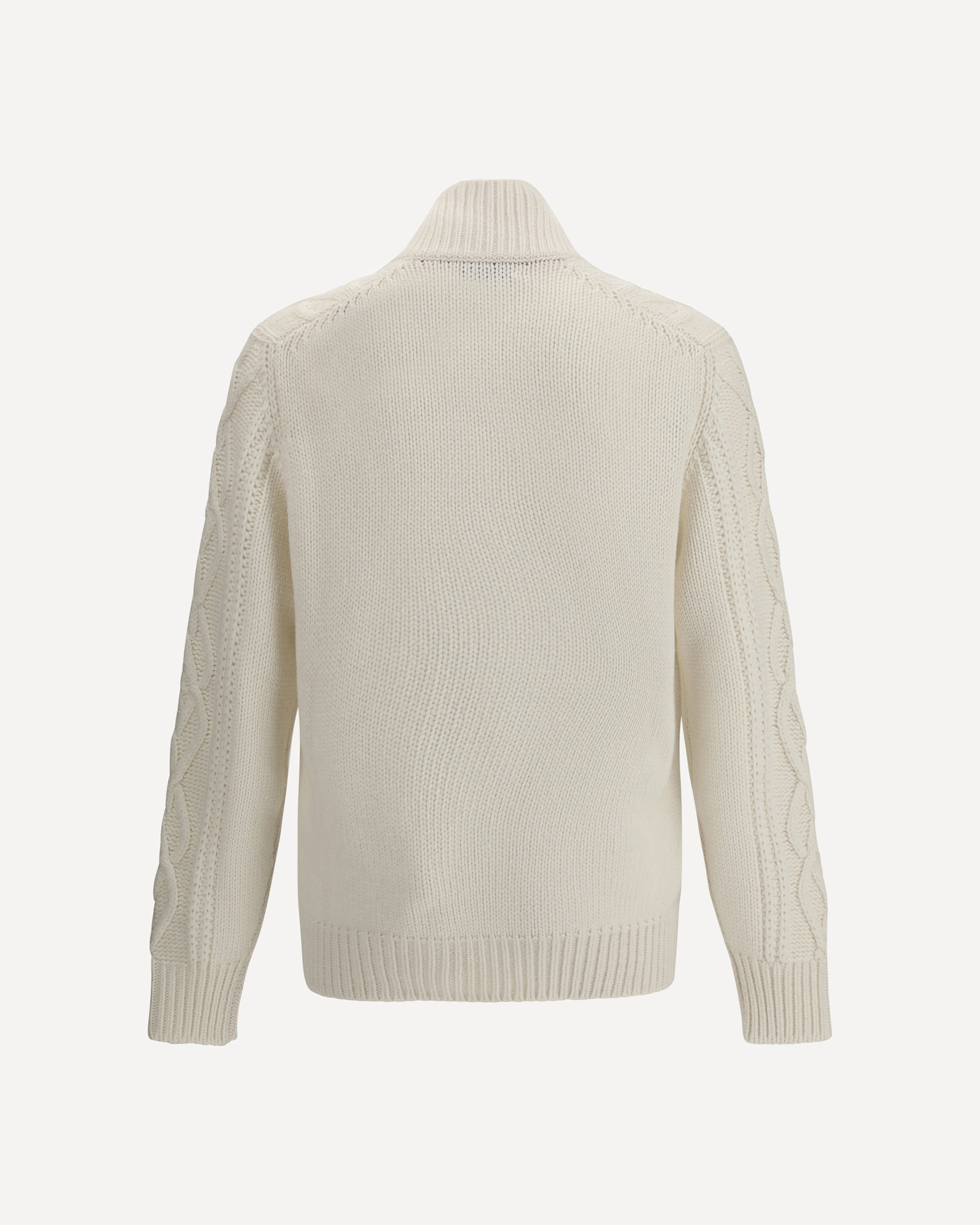 Cable-Knit Cashmere Cardigan - 2