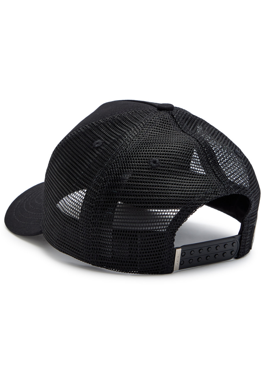 Amiri 3 Star Appliqué Canvas cap - 2