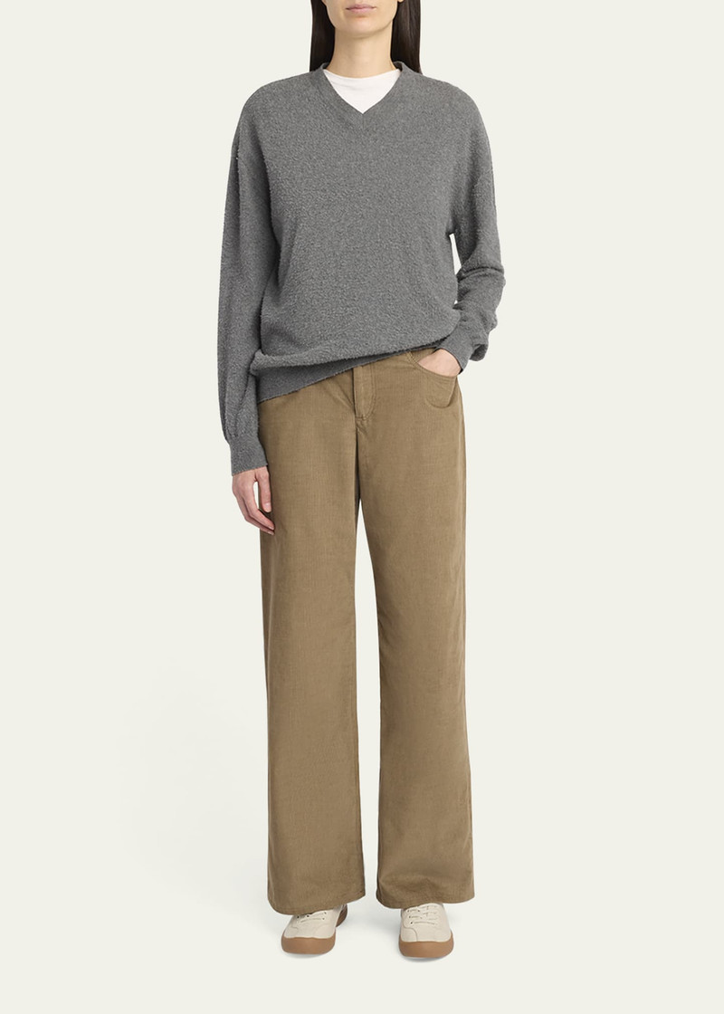 The Row Eglitta Corduroy Wide-Leg Pants outlook