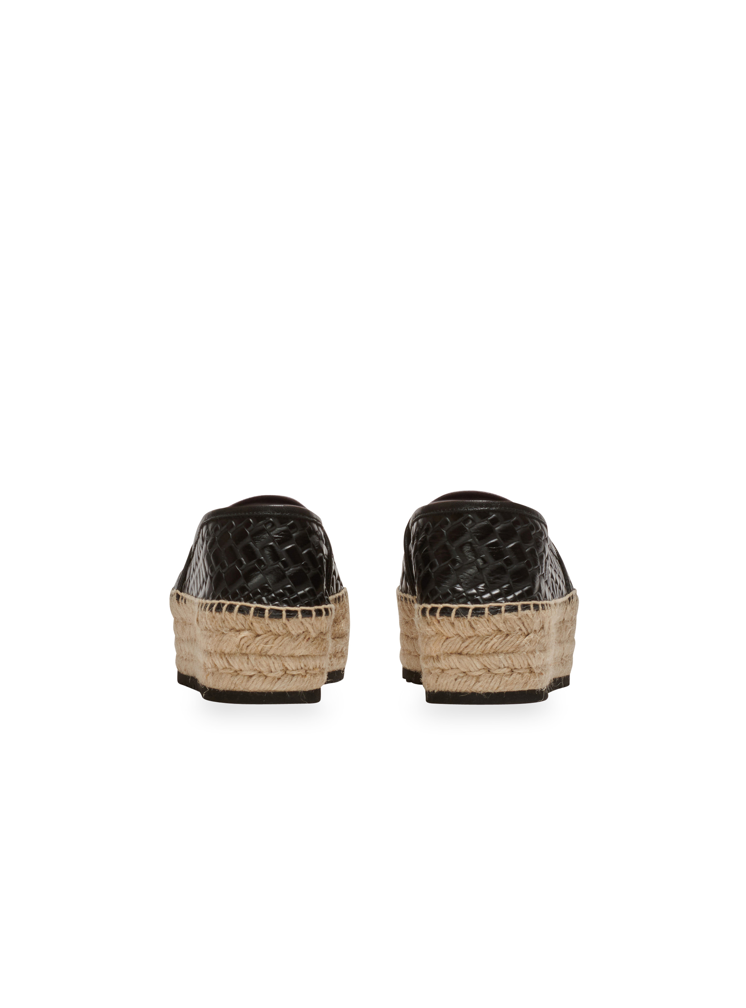 Alex espadrilles in crocodile effect leather - 4