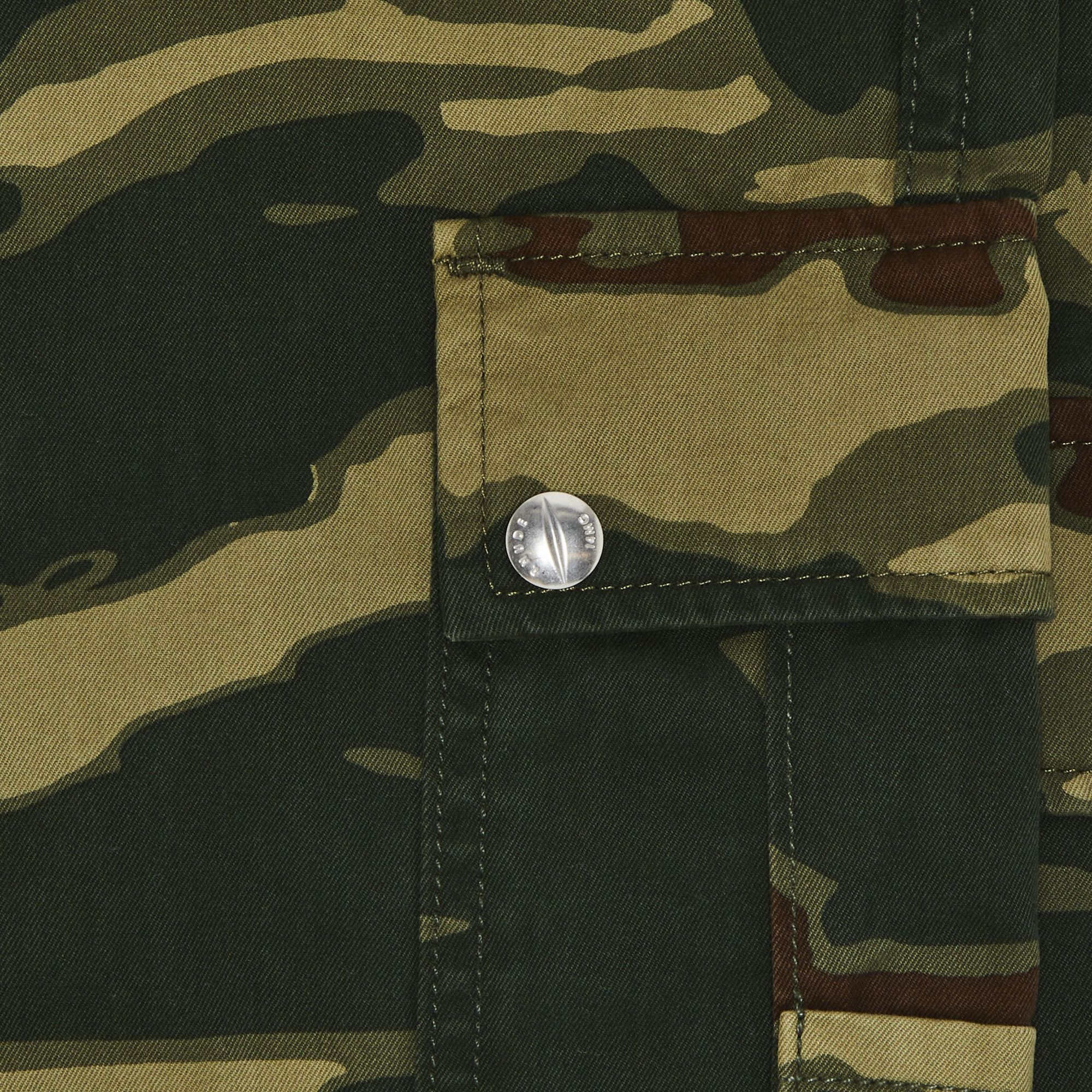 Rhude Tiger Camo Cargo Pant 'Green' - 3