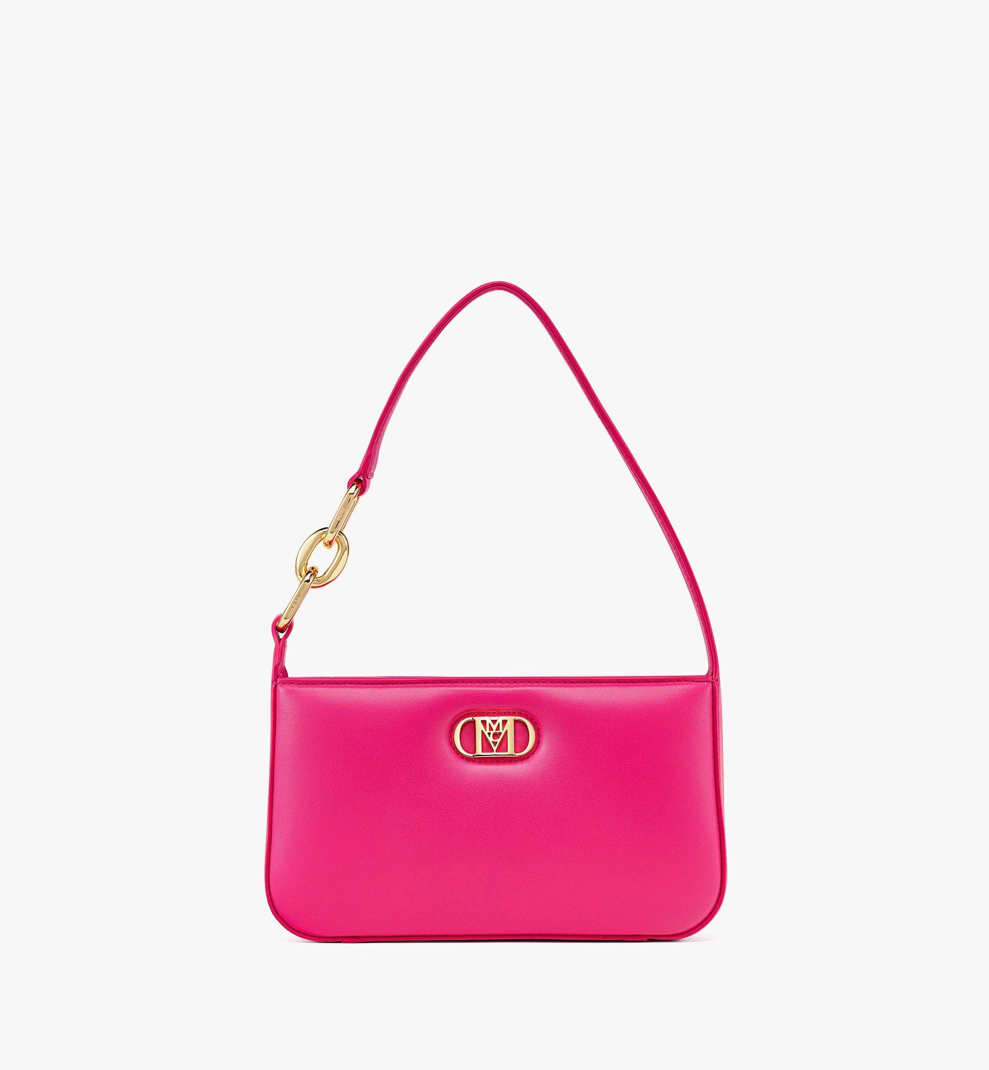 Mode Travia Shoulder Bag in Lamb Nappa Leather - 1