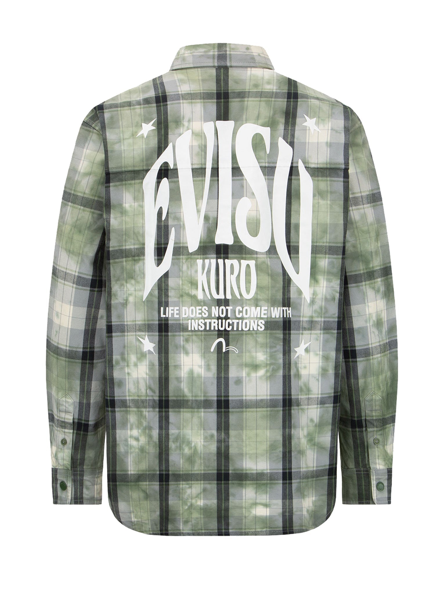 Tie-dyed Check Shirt - 17