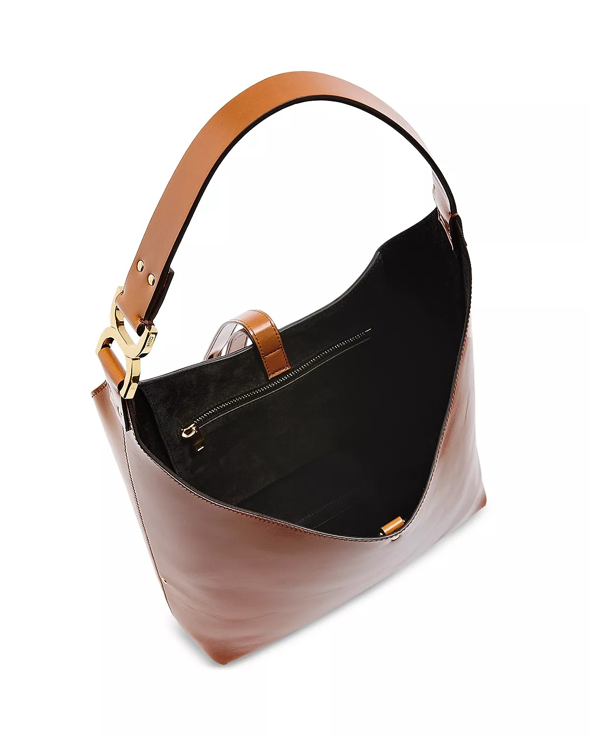 Marcie Small Leather Hobo Bag - 5