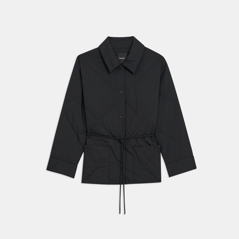 Quilted Jacket in Water-Resistant Nylon 1