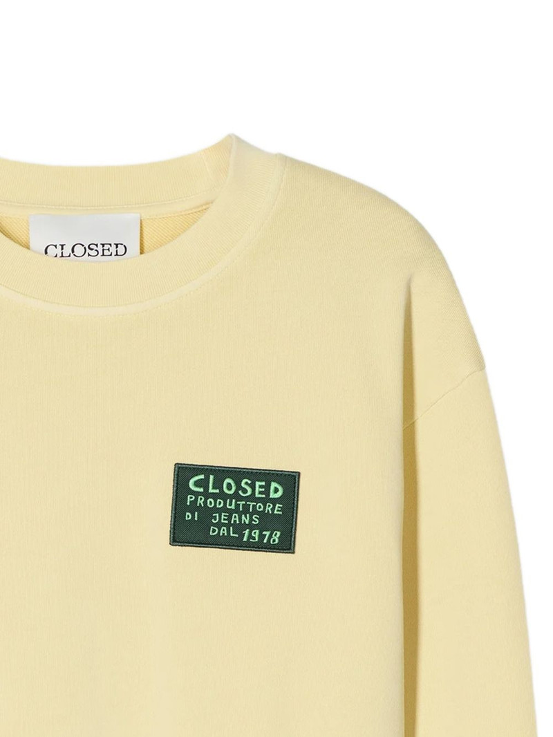 CLOSED crewneck sweatshirt outlook