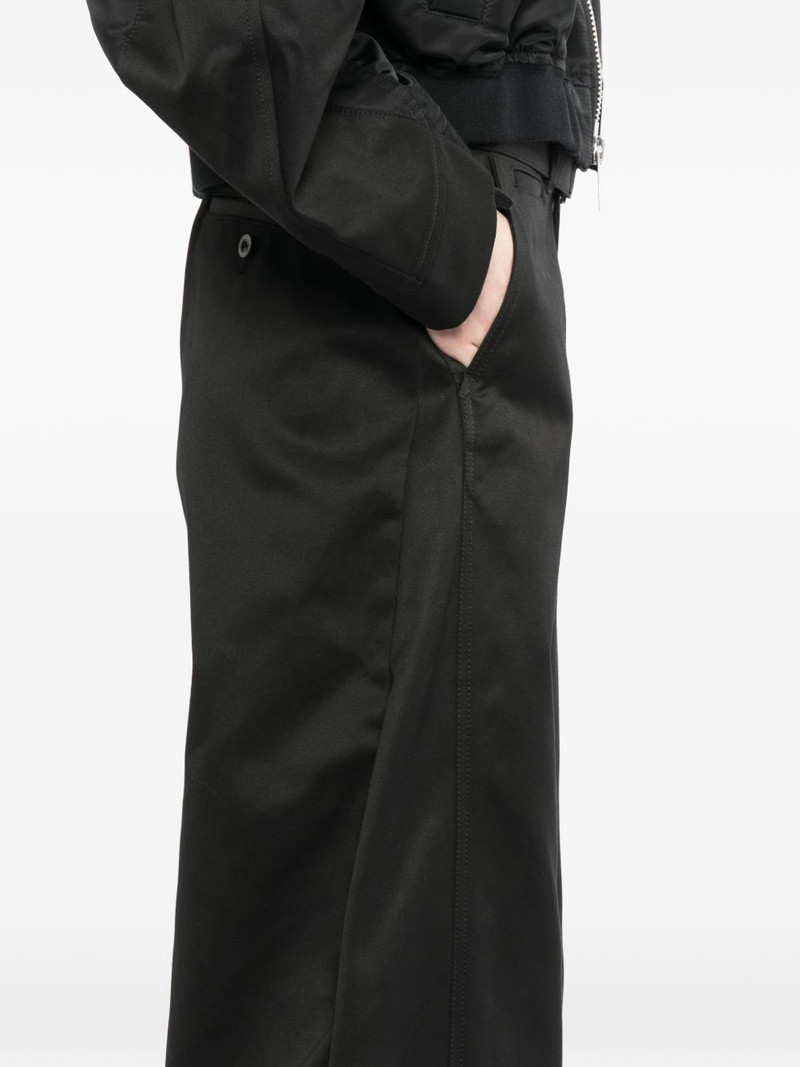 belted cotton trousers 5