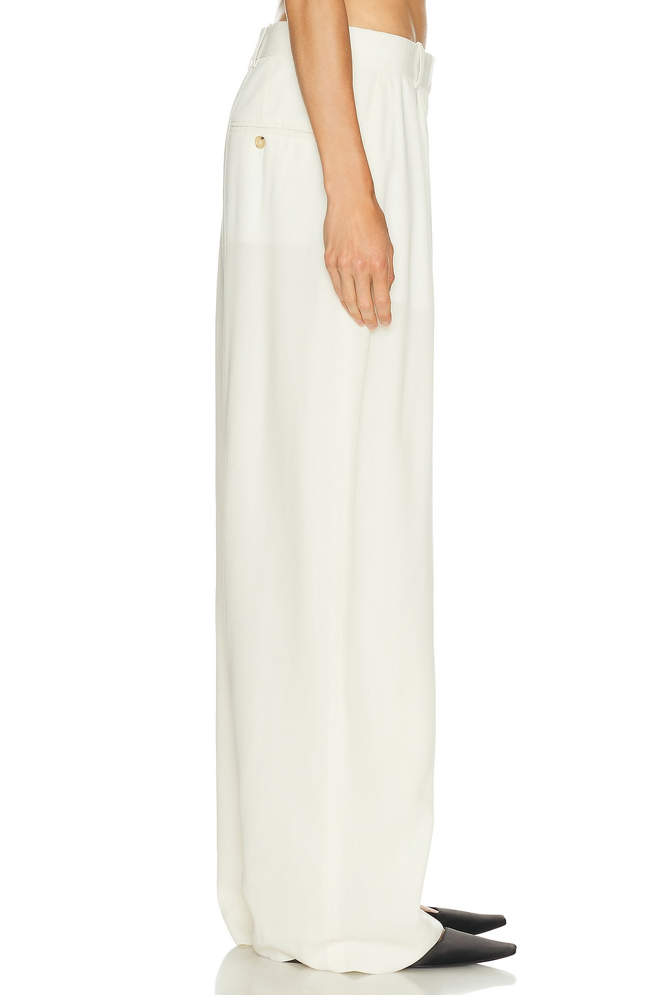 Wide Fluid Trouser - 3
