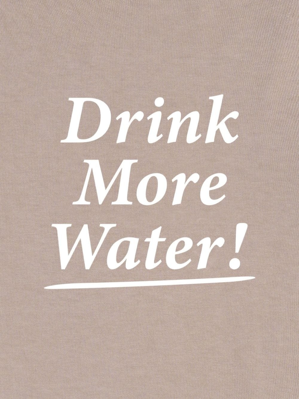 Drink More Water cotton T-shirt - 4